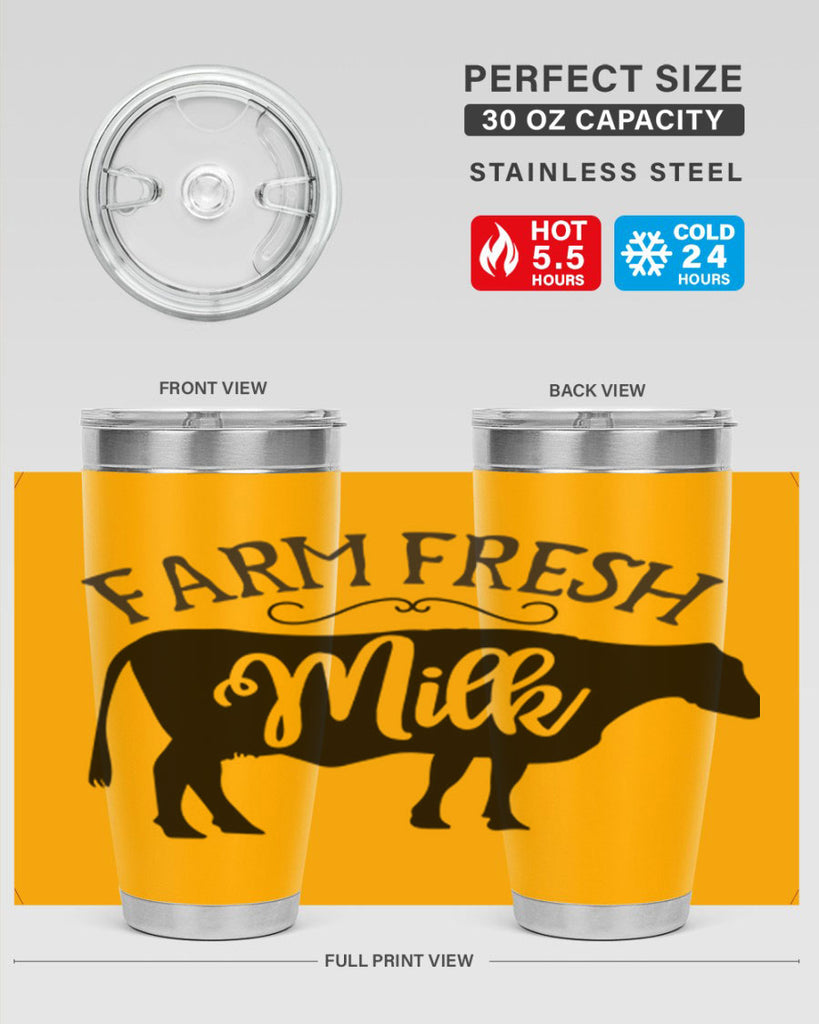 farm fresh milk 101#- kitchen- Tumbler