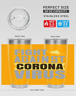 fight against corona virus Style 42#- corona virus- Cotton Tank