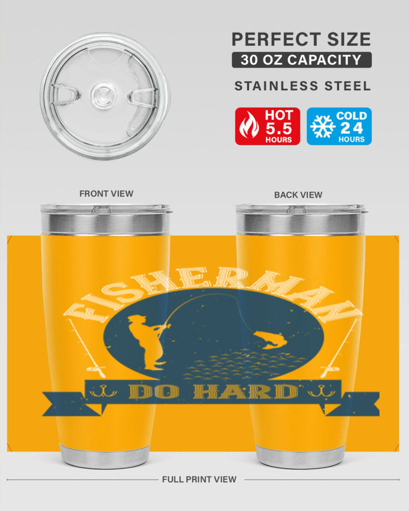 fisherman do hard 276#- fishing- Tumbler