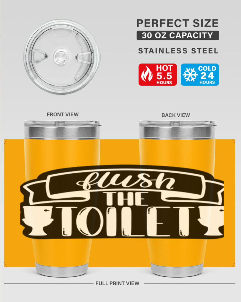 flush the toilet 40#- bathroom- Tumbler