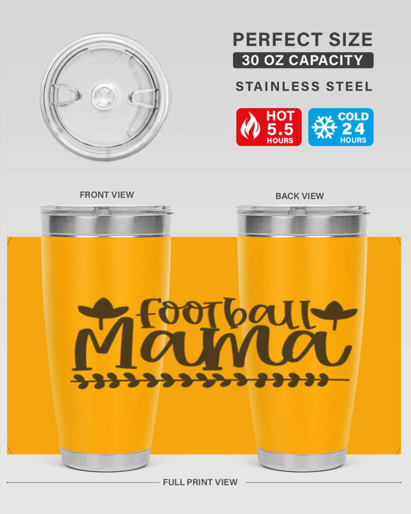 football mama 409#- mom- Tumbler