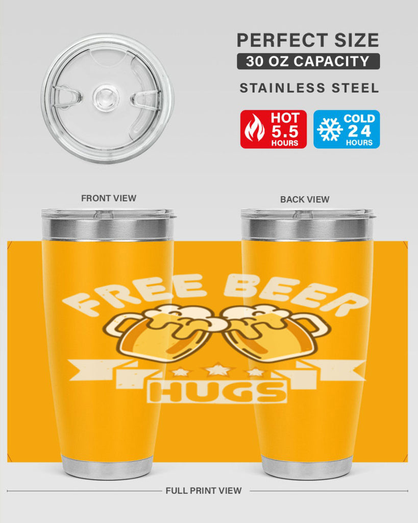 free beer hugs 88#- beer- Tumbler