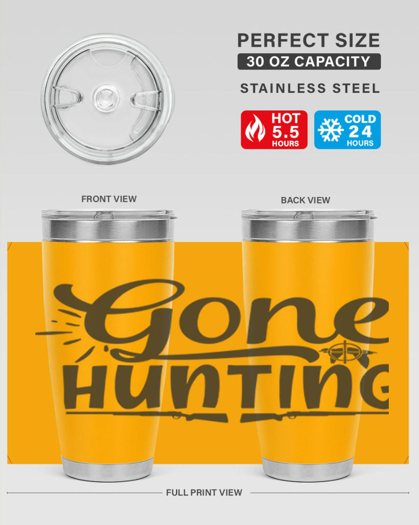 gone hunting 29#- hunting- Tumbler