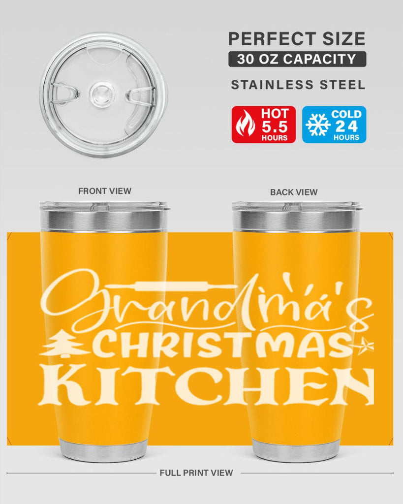 grandmas christmas kitchen 35#- kitchen- Tumbler