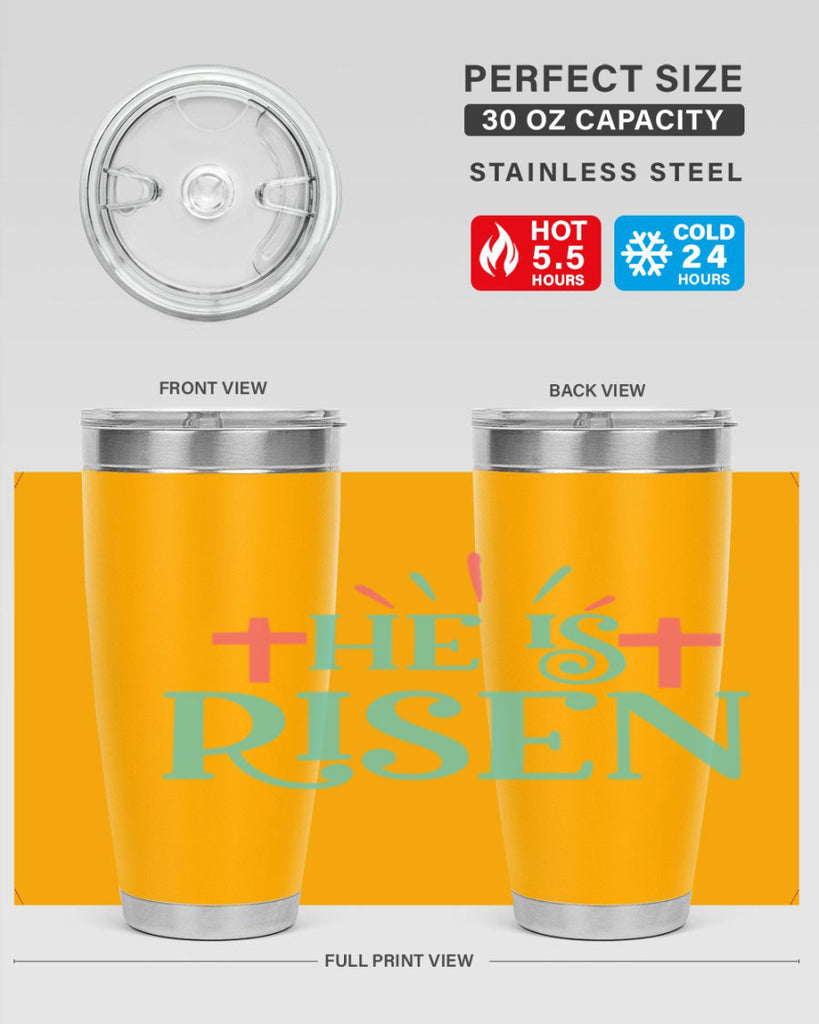 he is risen 118#- easter- Tumbler