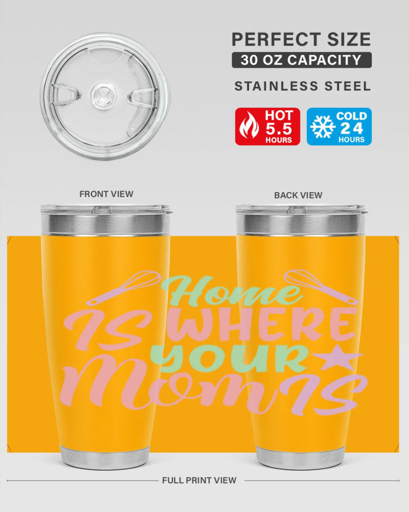 home is where your mom is 37#- home- Tumbler