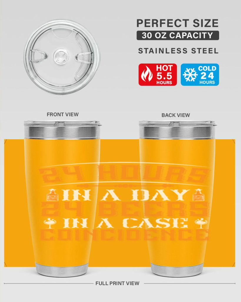 hours in a day beers in a case coincidence 56#- drinking- Tumbler