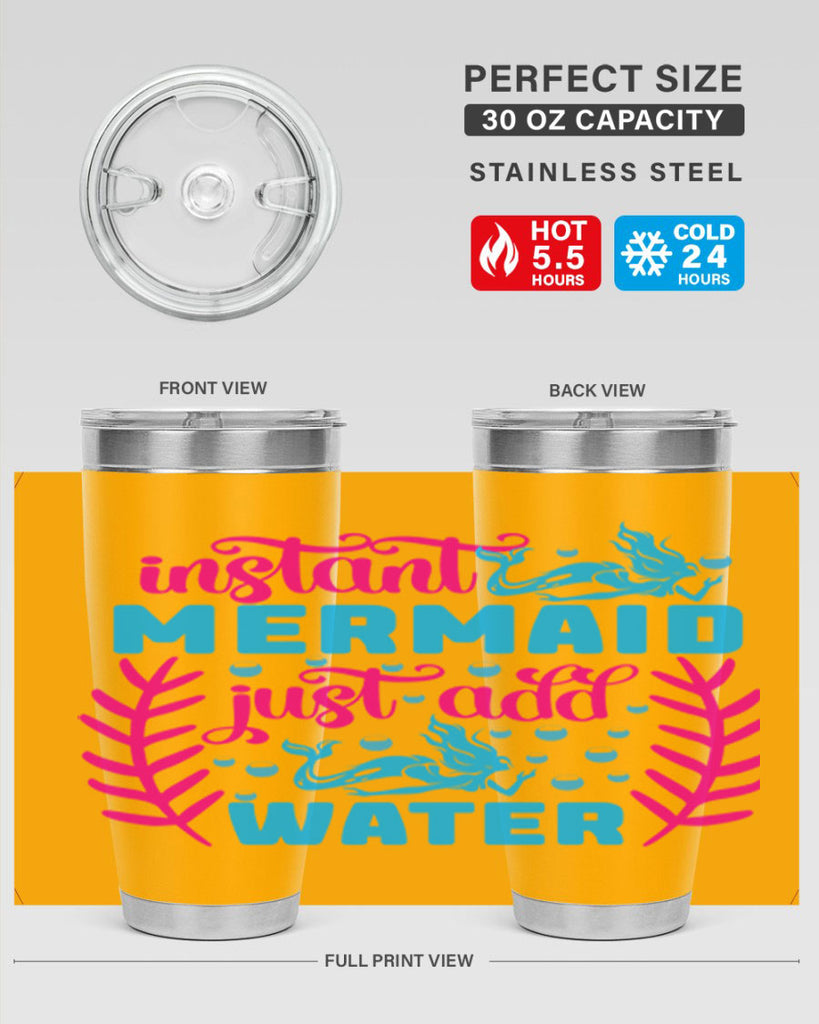 instant mermaid just add water 266#- mermaid- Tumbler