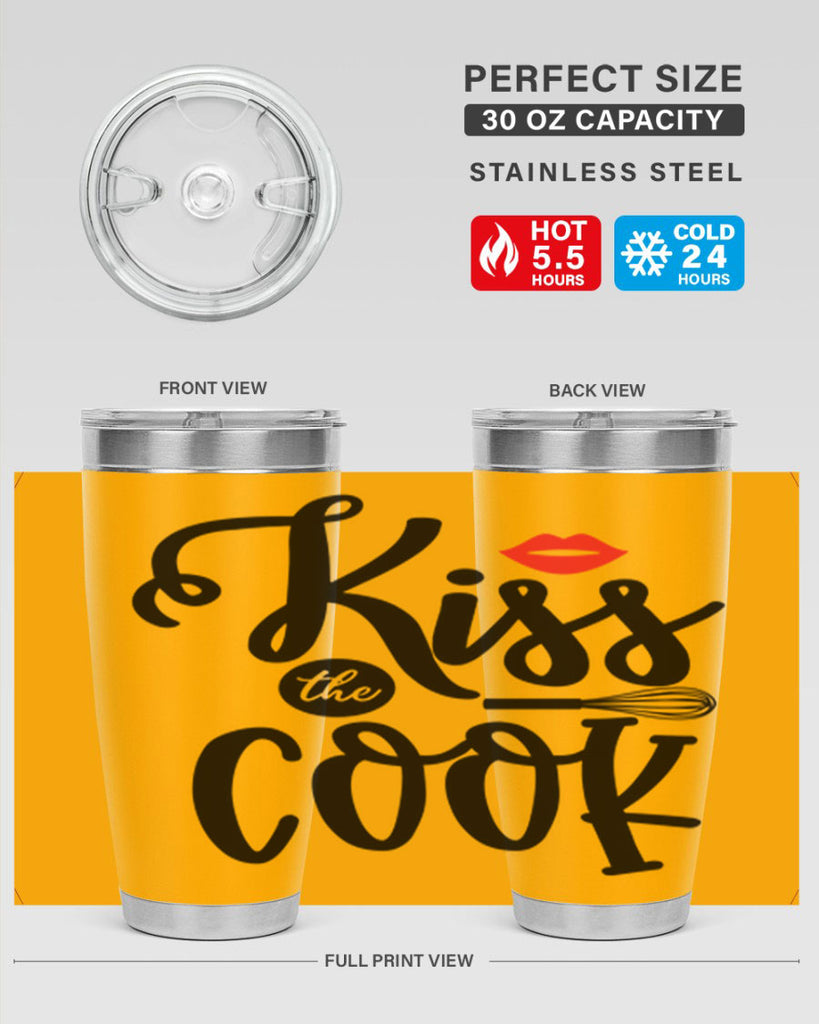kiss the cook 88#- kitchen- Tumbler