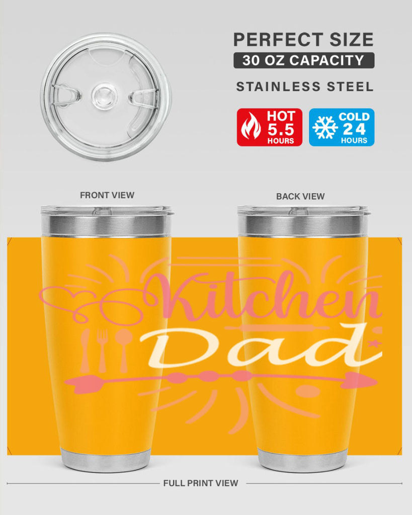 kitchen dad 84#- fathers day- Tumbler