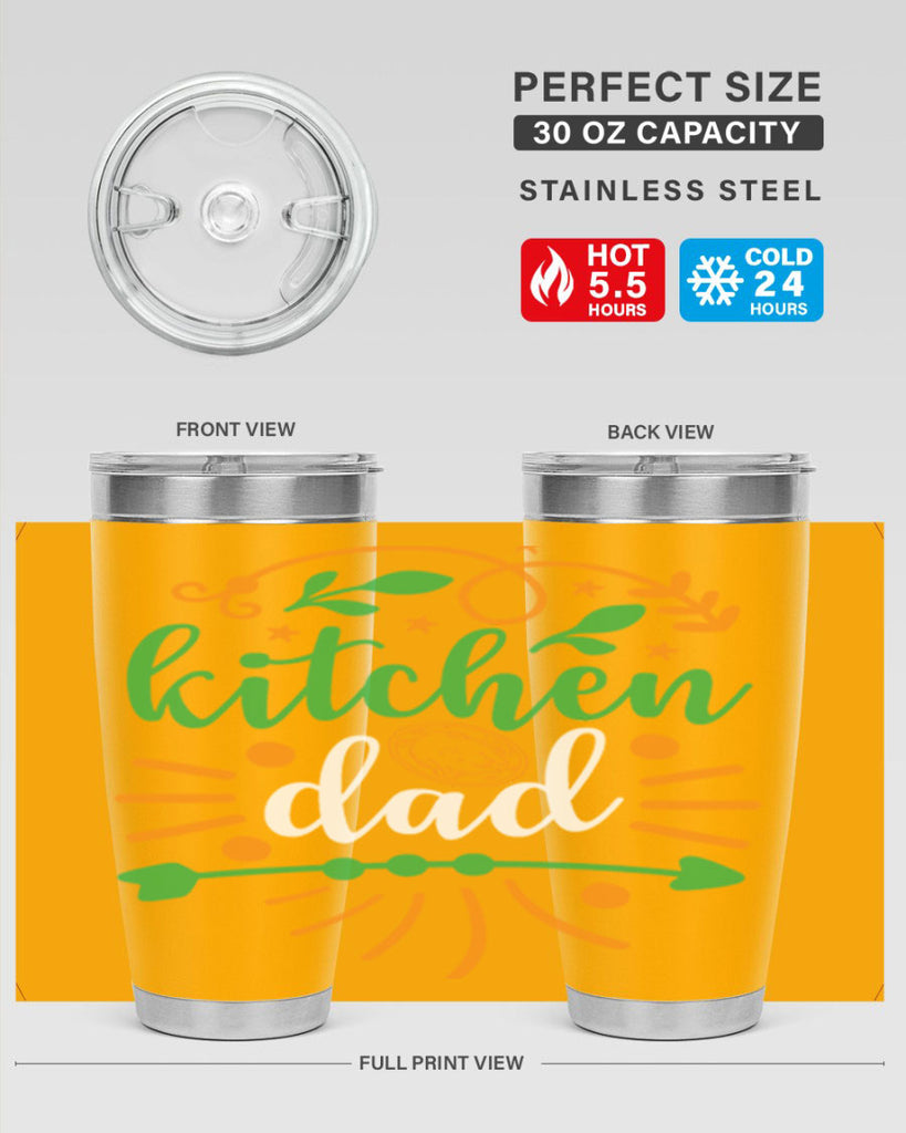 kitchen dad 85#- fathers day- Tumbler