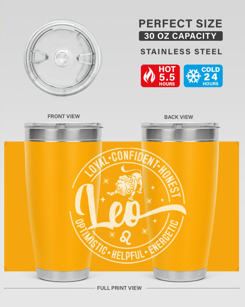 leo 286#- zodiac- Tumbler