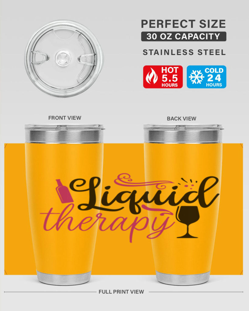 liquid therapy 185#- wine- Tumbler