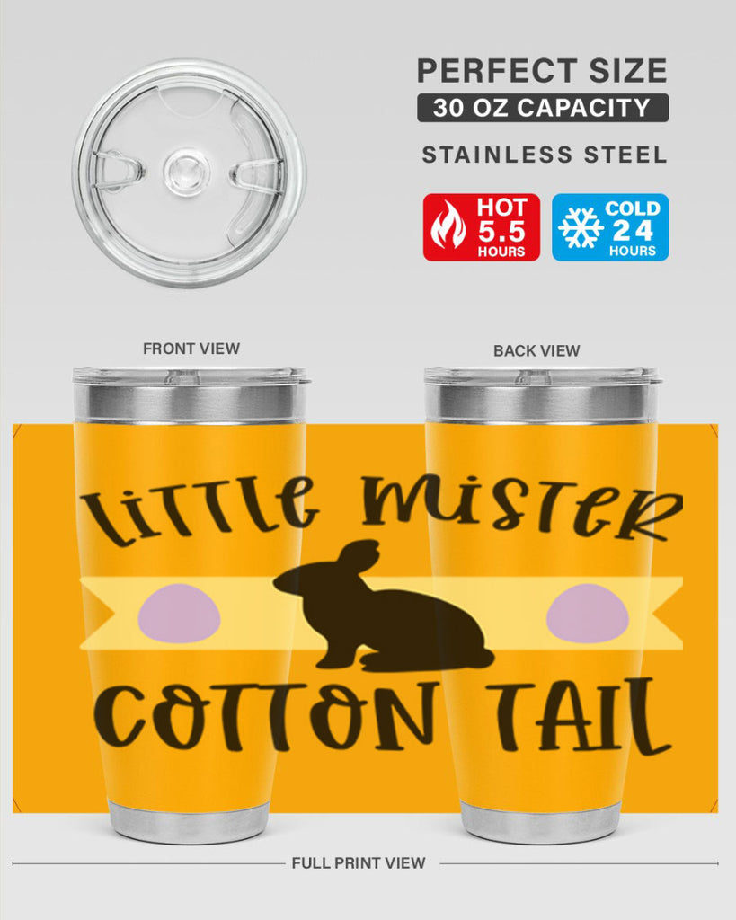 little mister cotton tail 16#- easter- Tumbler