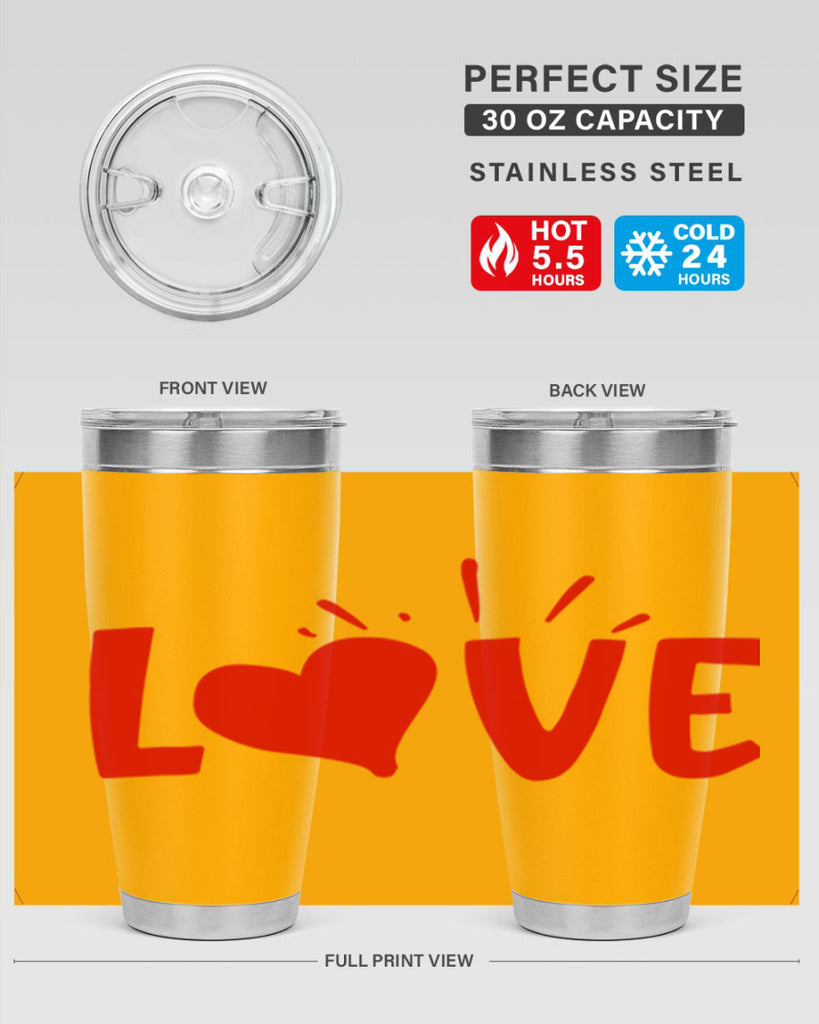 love 75#- valentines day- Tumbler