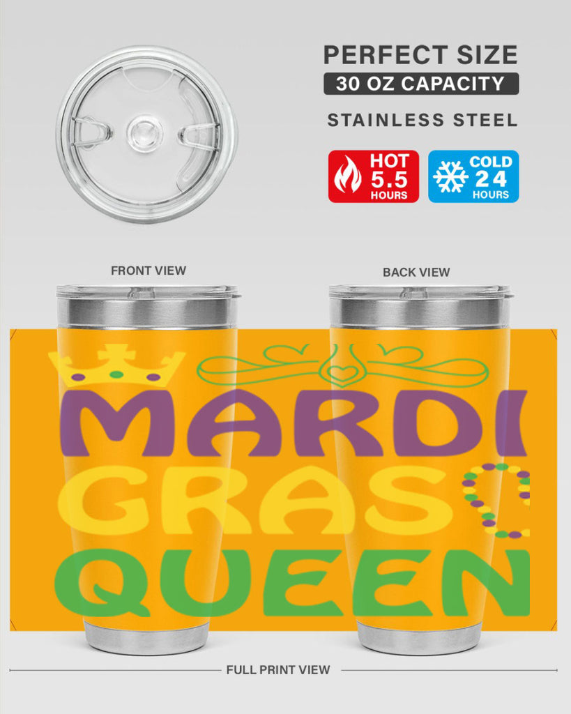 mardi gras queen 8#- mardi gras- Tumbler