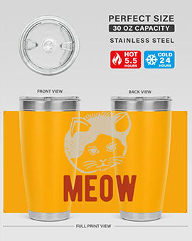 meow Style 69#- cat- Tumbler