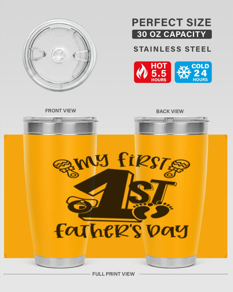 my first fathers day 26#- fathers day- Tumbler