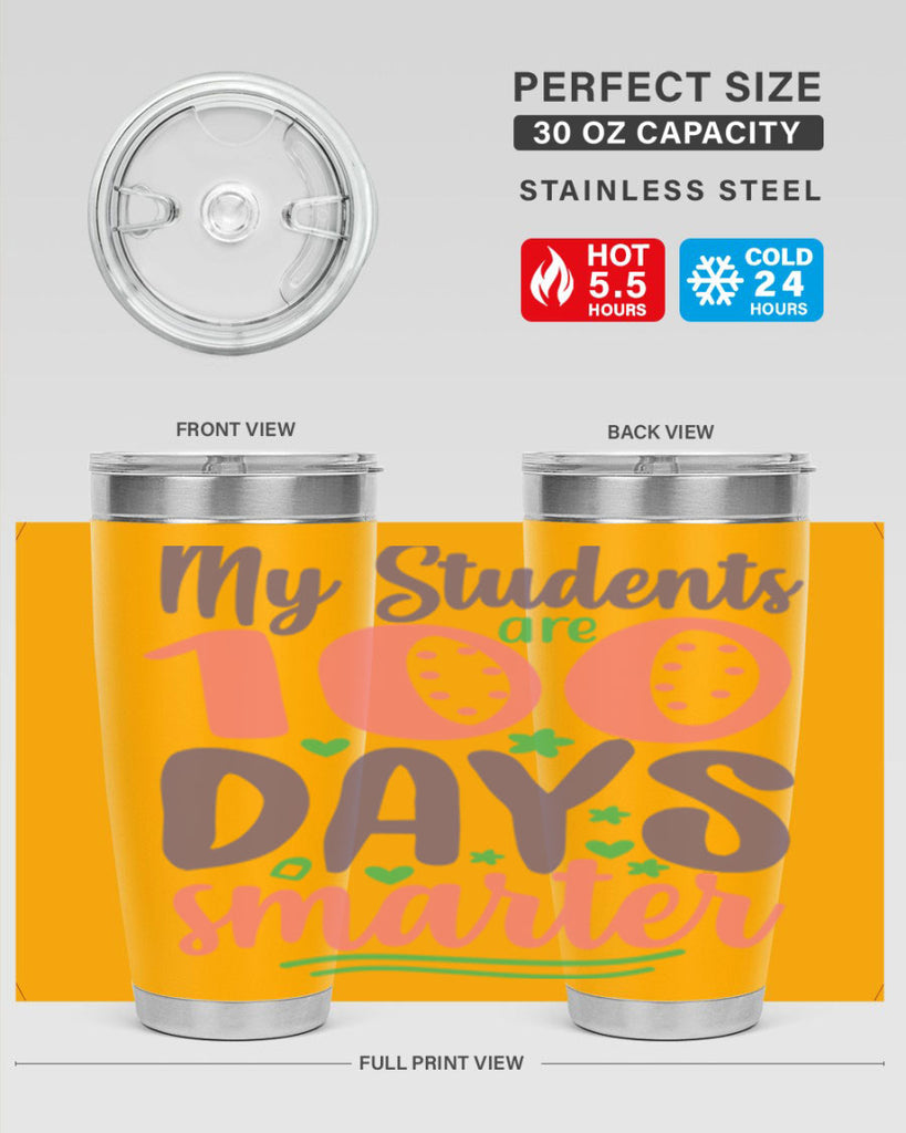 my student are 100 days 14#- 100 days of school- Tumbler