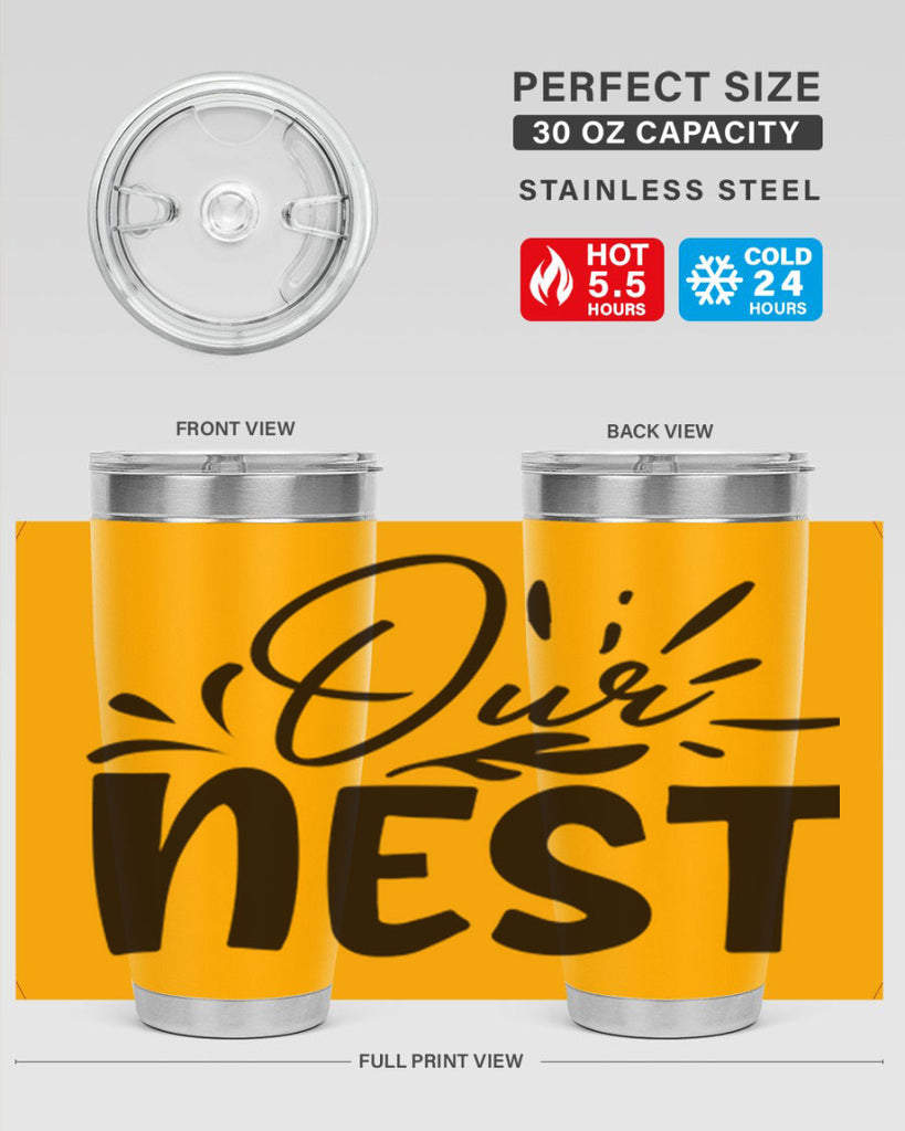 our nest 55#- home- Tumbler