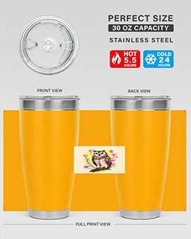 owl 18#- owl- Tumblers