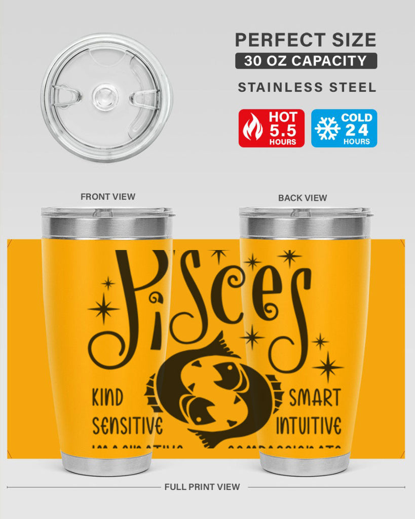 pisces 365#- zodiac- Tumbler