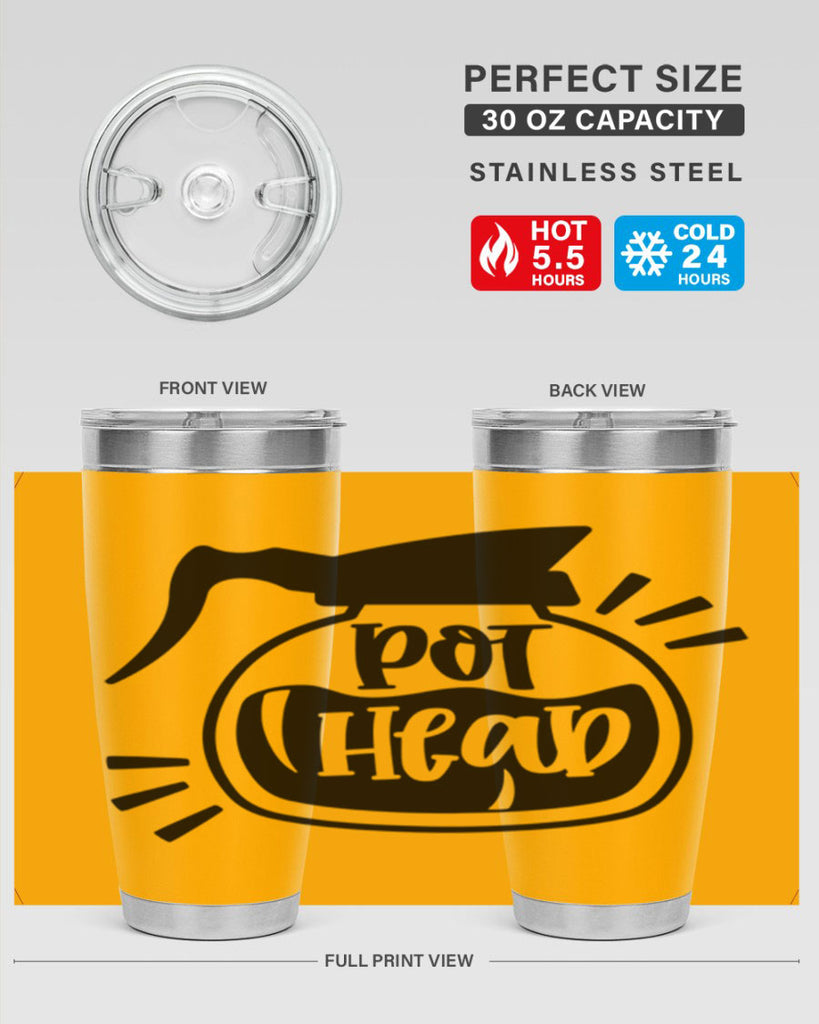 pot head 44#- coffee- Tumbler