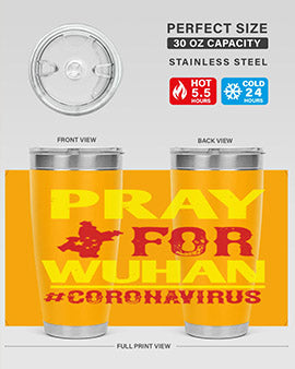 pray for wuhan coronavirus Style 27#- corona virus- Cotton Tank