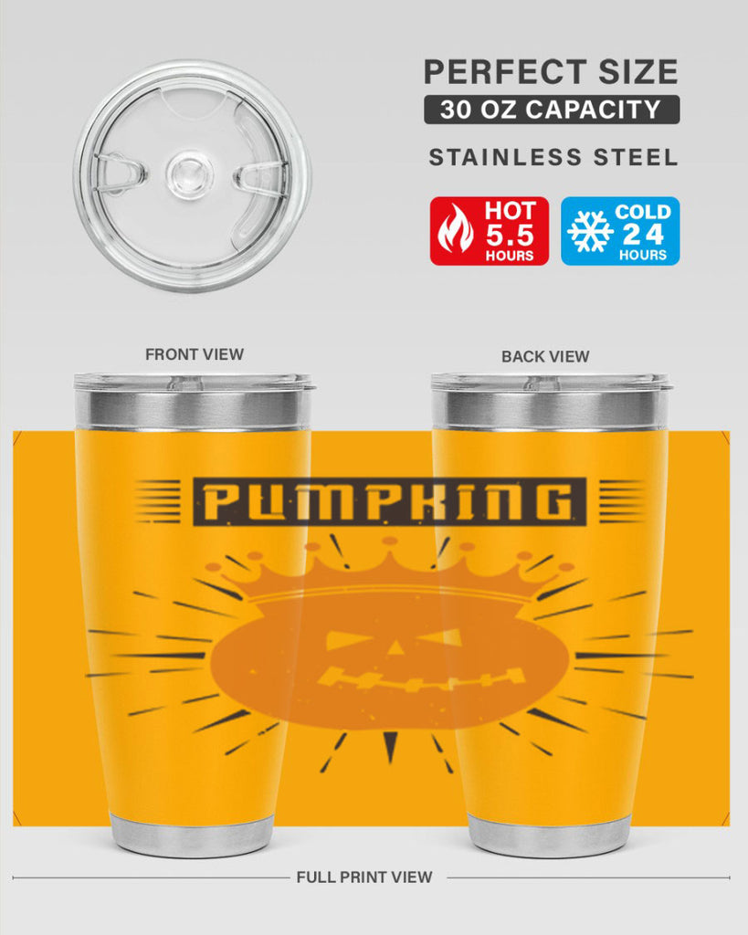 pumpking 135#- halloween- Tumbler