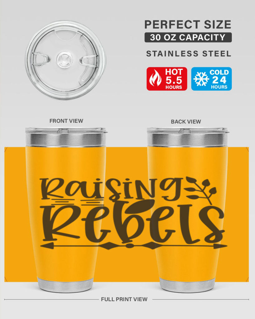 raising rebels 369#- mom- Tumbler