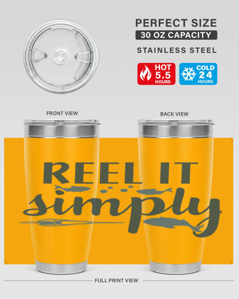 reel it 42#- fishing- Tumbler