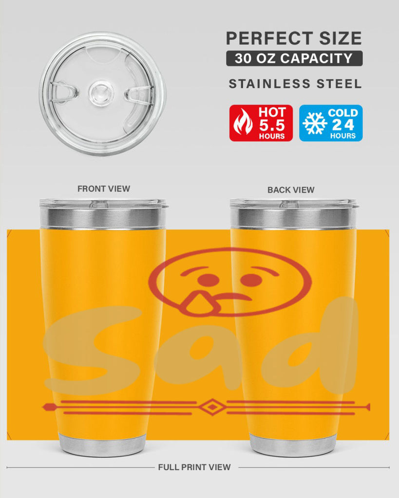 sad 6#- fathers day- Tumbler