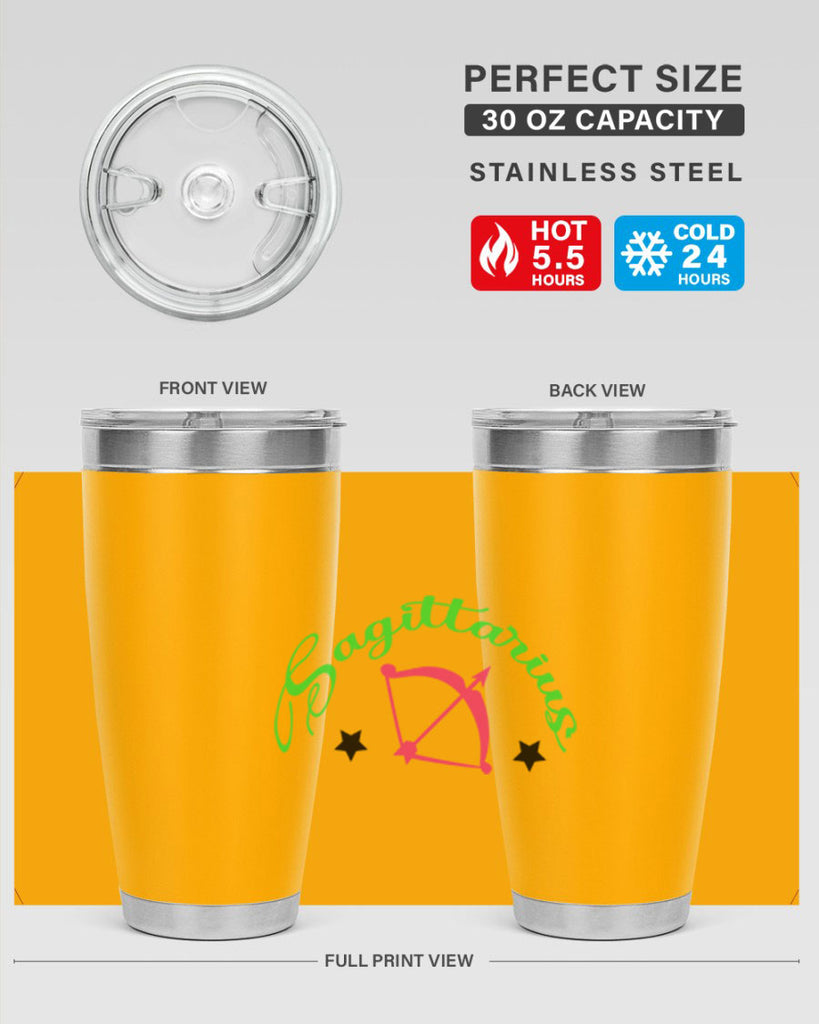sagittarius 404#- zodiac- Tumbler