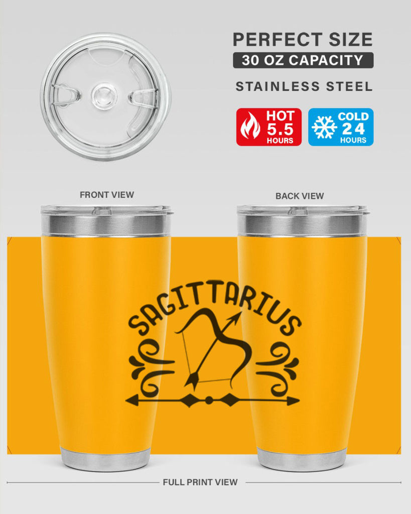 sagittarius 409#- zodiac- Tumbler