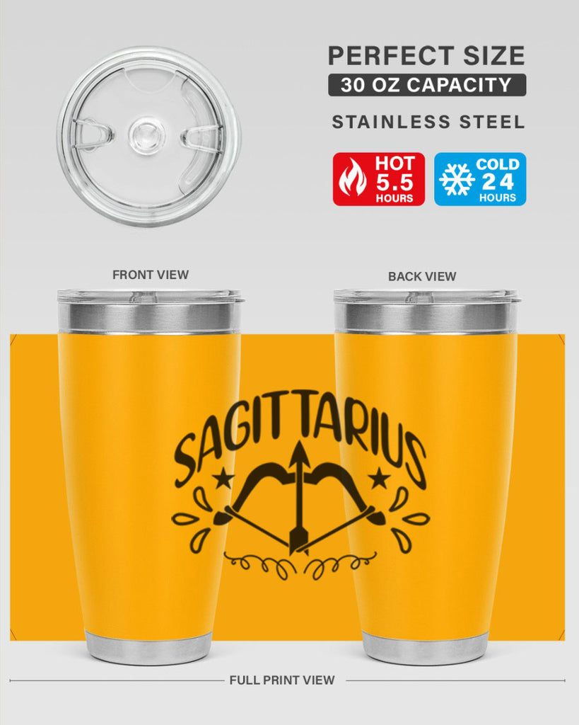 sagittarius 410#- zodiac- Tumbler