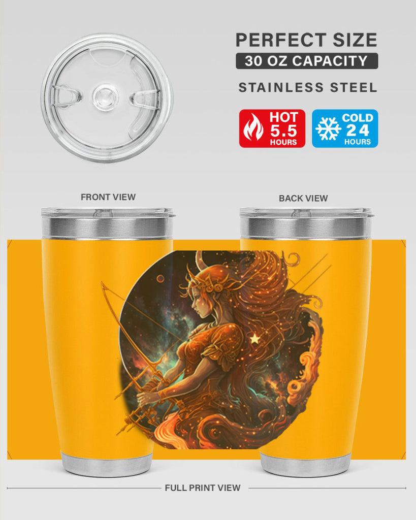 sagittarius 417#- zodiac- Tumbler