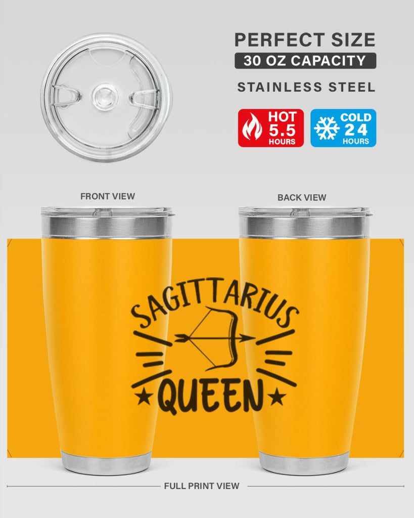 sagittarius queen 411#- zodiac- Tumbler