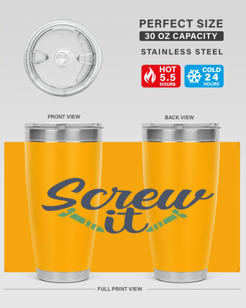 screw it 168#- wine- Tumbler