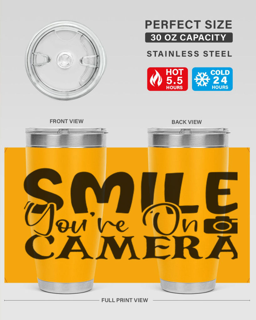 smile you’re on camera 51#- home- Tumbler