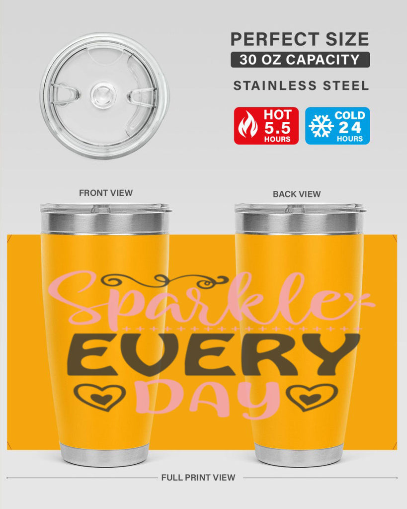 sparkle every day Style 1#- make up- Tumbler