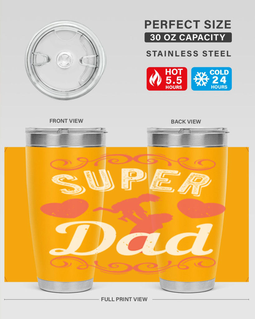 super dad 178#- fathers day- Tumbler