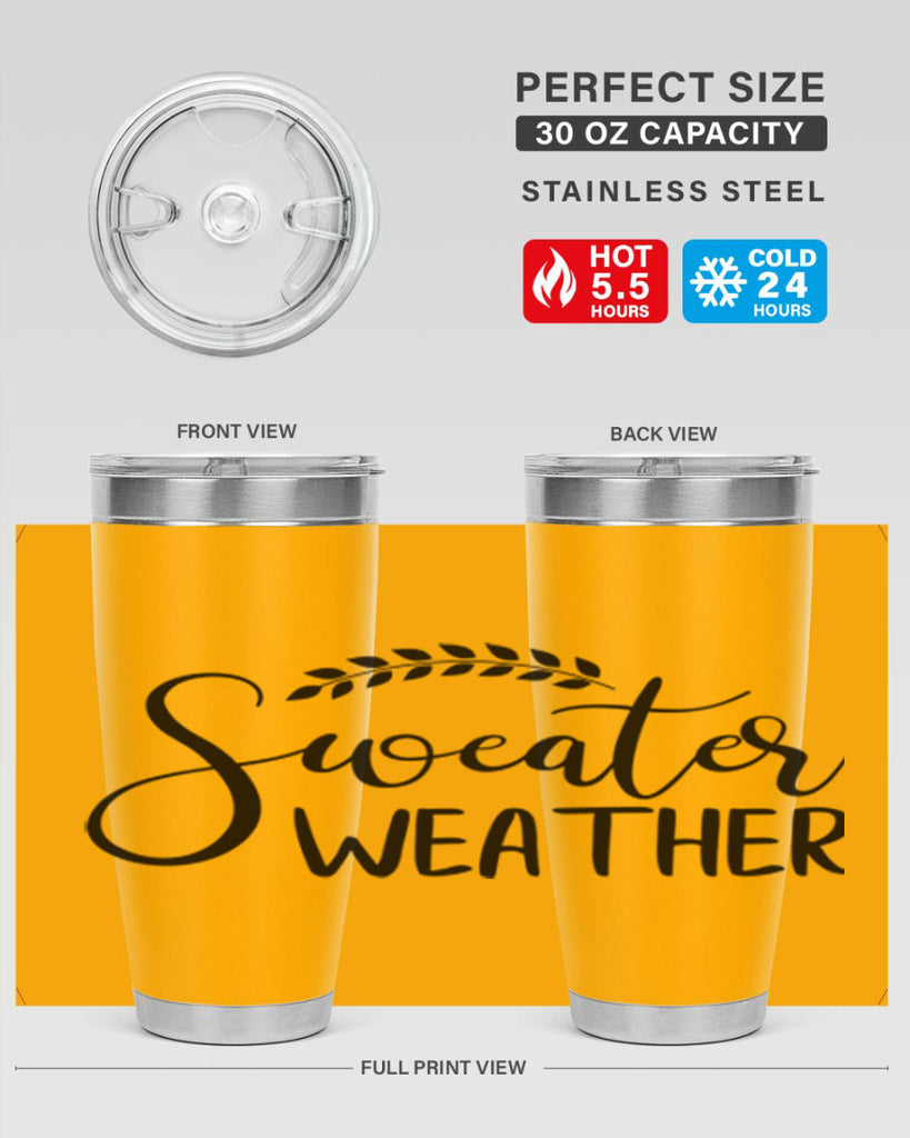 sweater weather 582#- fall- Tumbler