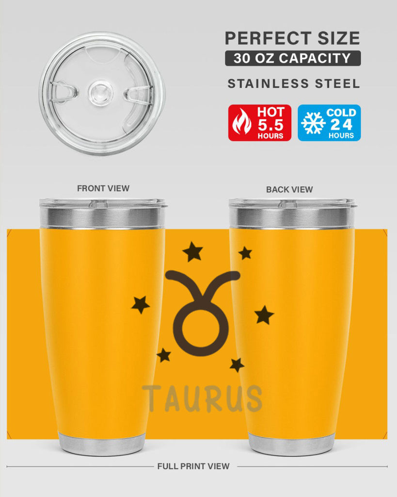 taurus 517#- zodiac- Tumbler