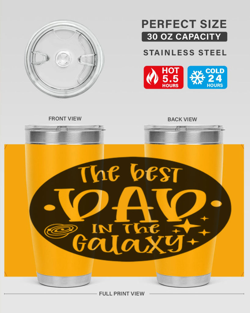 the best dad in the galaxy 18#- fathers day- Tumbler