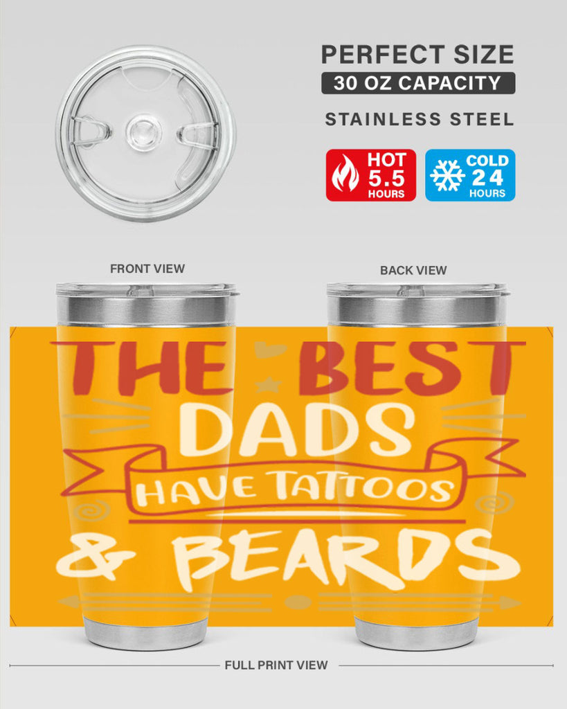 the best dads have tattoos beards 3#- fathers day- Tumbler