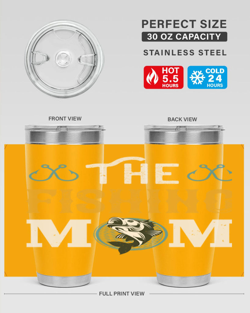 the fishing mom 24#- fishing- Tumbler