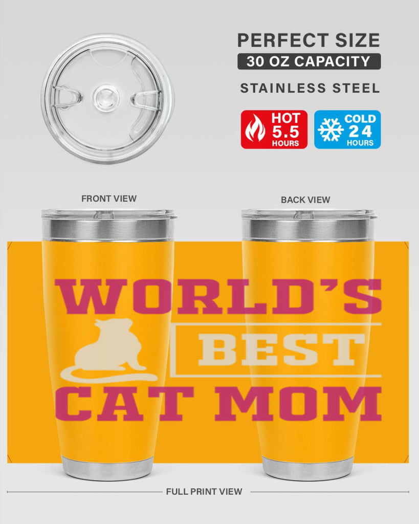 world’s best cat mom 16#- mom- Tumbler