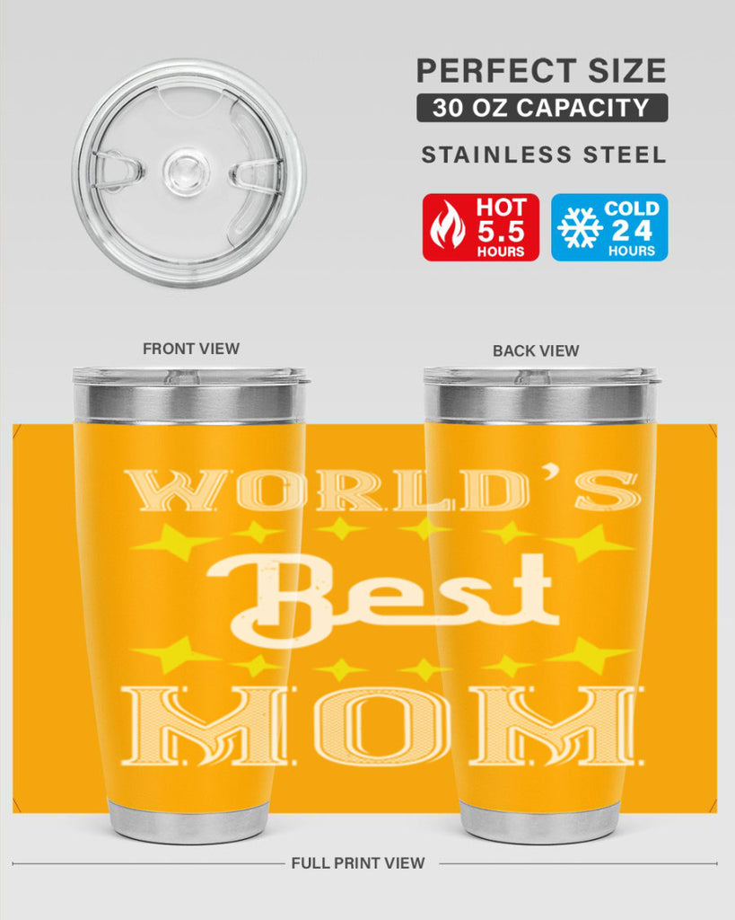 world’s best mom 14#- mom- Tumbler