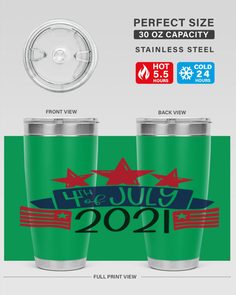 4th Of July Style 140#- Fourt Of July- Tumbler