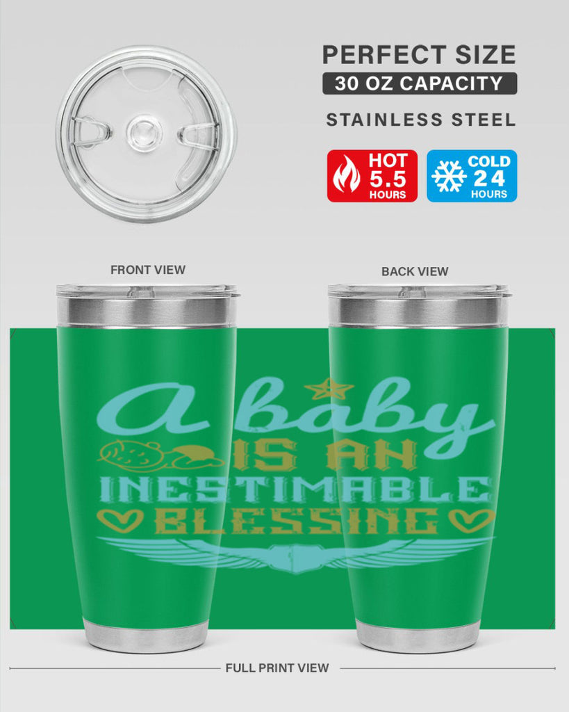 A baby is an inestimable blessing Style 141#- baby- tumbler